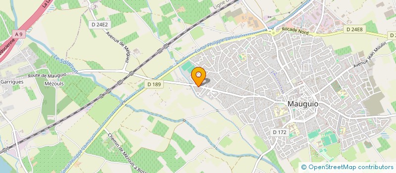 localisation de l'entreprise LES FLEURS DU PERAS à MAUGUIO