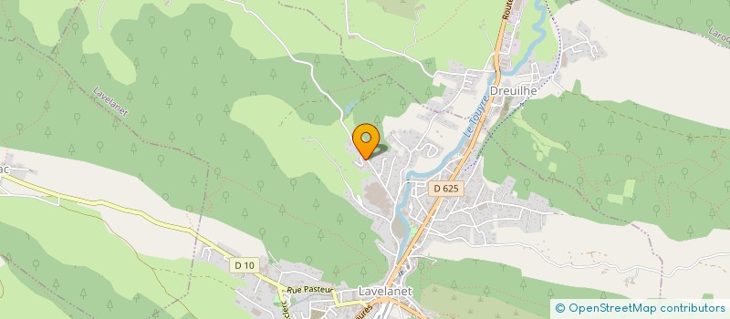 localisation de l'entreprise LES FLEURS DU TAYCHEL à LIEURAC