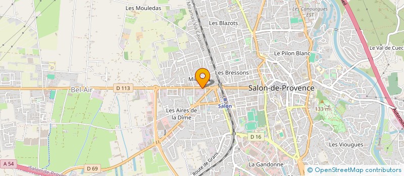 localisation de l'entreprise LES FLIBUSTIERS  SALON-DE-PROVENCE