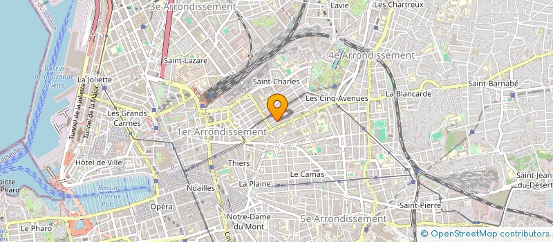 localisation de l'entreprise LES FLINGUES  MARSEILLE
