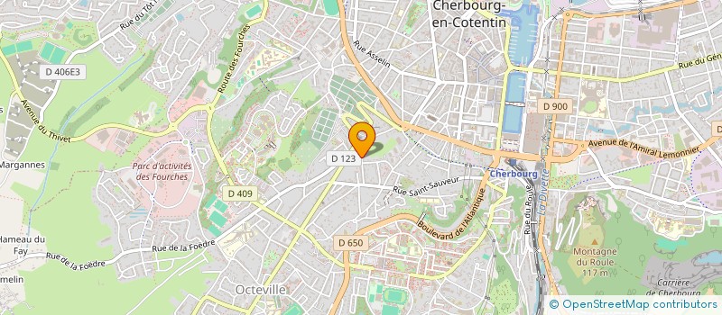 localisation de l'entreprise LES FLO à CHERBOURG-EN-COTENTIN