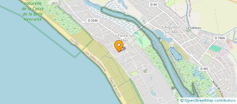 localisation de l'entreprise LES FLORALIES 2  LA LONDE-LES-MAURES