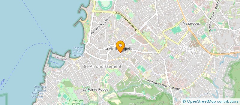 localisation de l'entreprise LES FLORANNES 2 à MARSEILLE