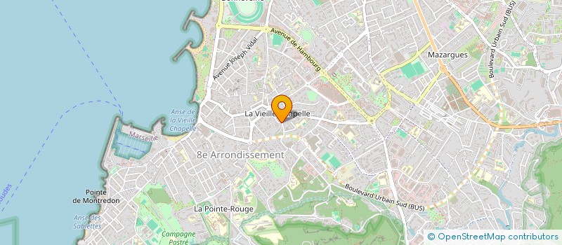 localisation de l'entreprise LES FLORANNES à MARSEILLE