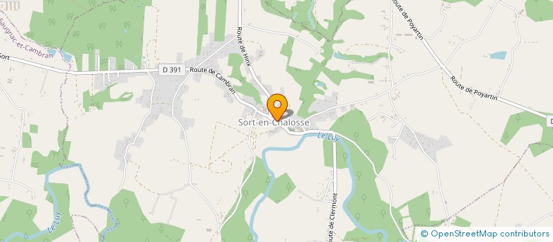 localisation de l'entreprise LES FLORINAS  IDRON