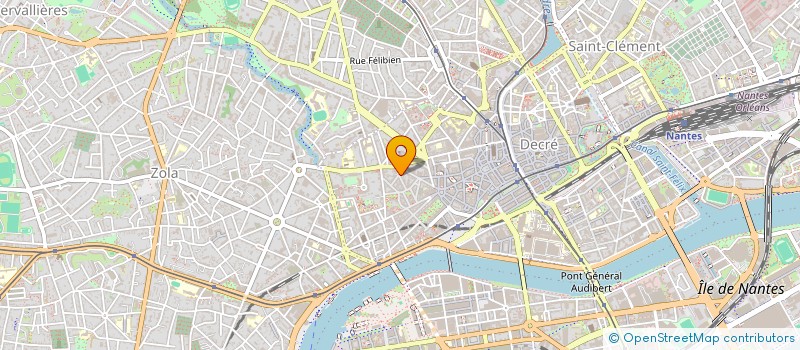 localisation de l'entreprise LES FLOTS  NANTES