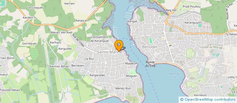 localisation de l'entreprise LES FLOTS BLEUS  COMBRIT