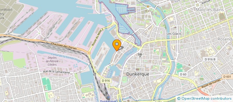 localisation de l'entreprise LES FLOTS DU FREYCINET à DUNKERQUE