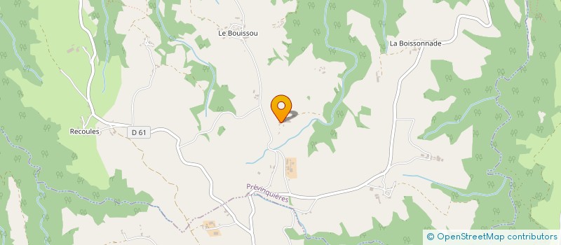 localisation de l'entreprise LES FLOTTES  PREVINQUIERES