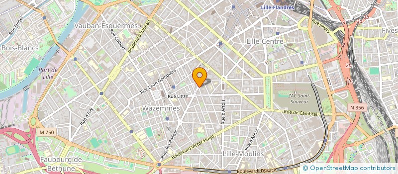 localisation de l'entreprise LES FOLIES BERBERES à LILLE