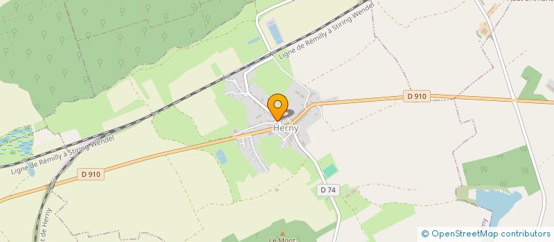 localisation de l'entreprise LES FOLIES D'ANGELE  HERNY