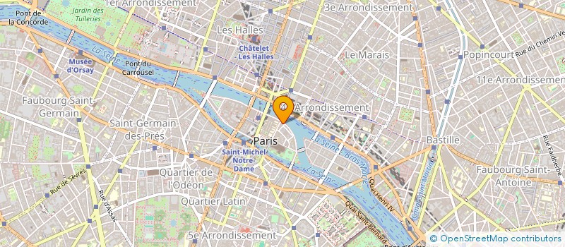 localisation de l'entreprise LES FOLIES DE PARIS à PARIS