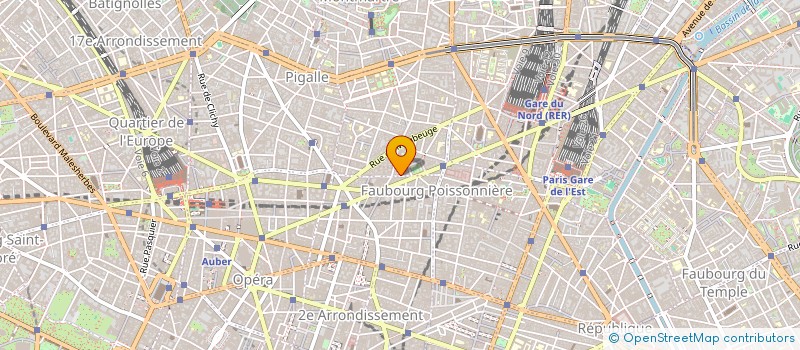 localisation de l'entreprise LES FOLIES DE PARIS à PARIS