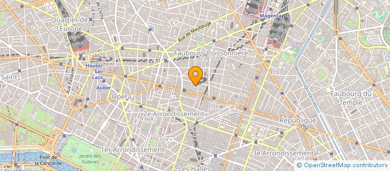 localisation de l'entreprise LES FOLIES LYRIQUES  PARIS