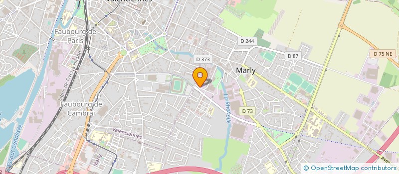 localisation de l'entreprise LES FONDERIES DE MARLY à MARLY