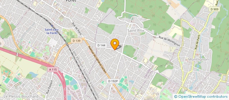 localisation de l'entreprise LES FONDUES à SAINT-PRIX