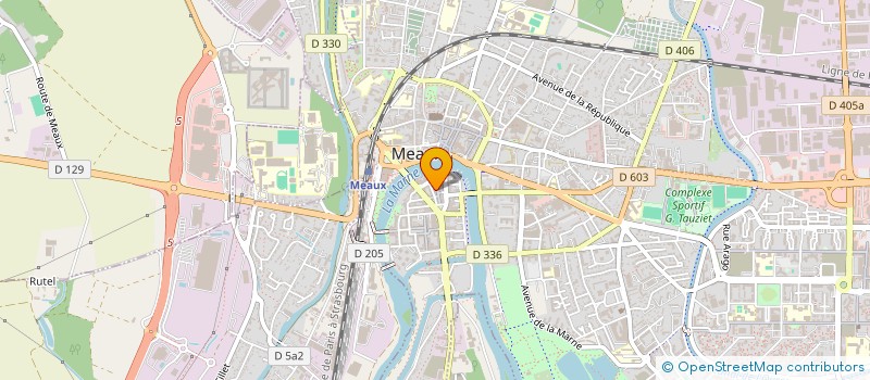 localisation de l'entreprise LES FONDUES AND CO à MEAUX