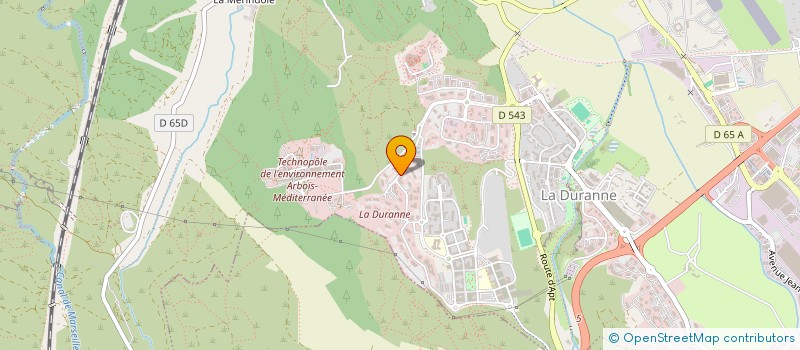 localisation de l'entreprise LES FONTAINES D'ARCHIMEDE  AIX-EN-PROVENCE