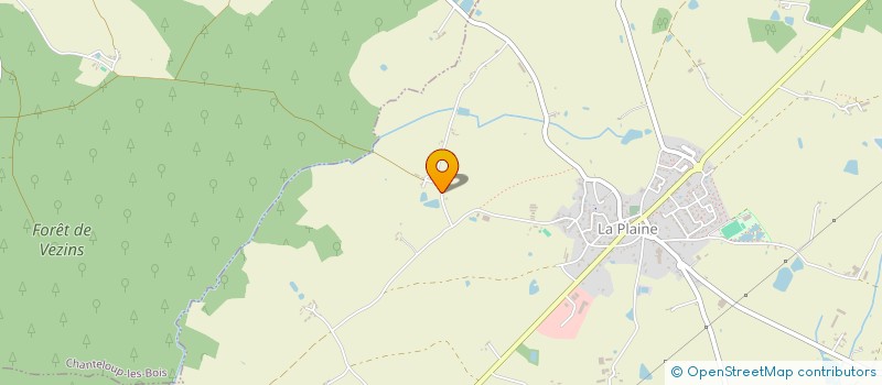 localisation de l'entreprise LES FONTENYS  LA PLAINE