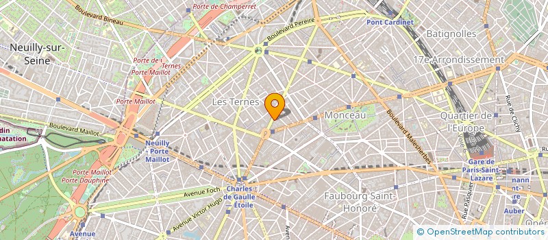 localisation de l'entreprise LES FONTES GUSTIN à PARIS