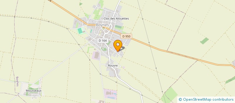 localisation de l'entreprise LES FORAGES D'ANTIN à BOYNES