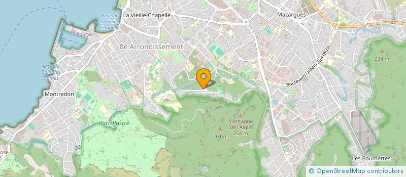 localisation de l'entreprise LES FORCES DE LA LIBERTE à MARSEILLE 8EME