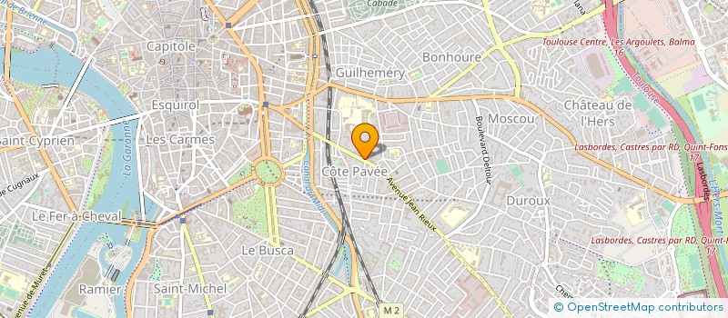 localisation de l'entreprise LES FORCES DU MALT à TOULOUSE