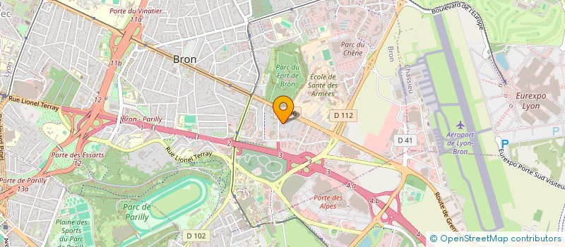 localisation de l'entreprise LES FORETS DE L'AZERGUES  SAINT-NIZIER-D'AZERGUES