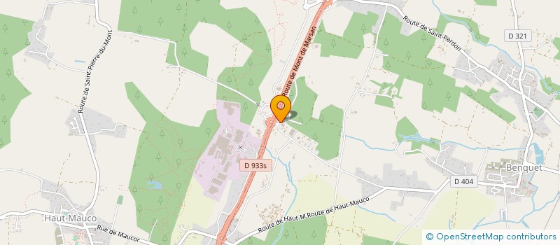 localisation de l'entreprise LES FORGERONS  BENQUET