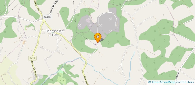 localisation de l'entreprise LES FORGES DE FRANCE  POUILLON