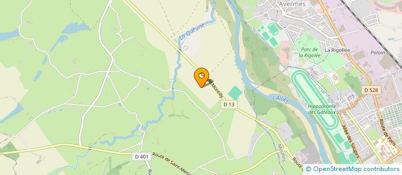 localisation de l'entreprise LES FORGES DE L ALLIER à NEUVY