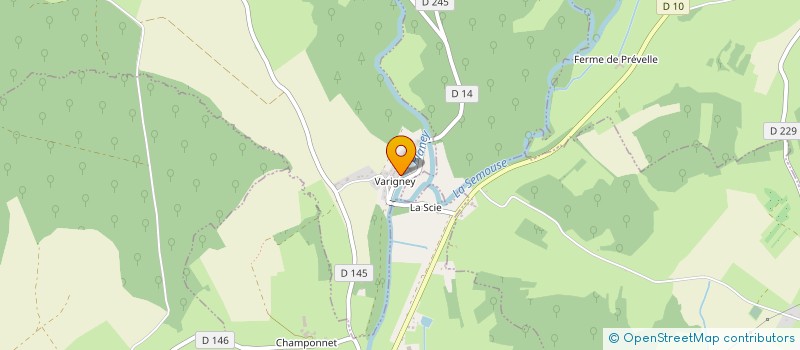 localisation de l'entreprise LES FORGES DE VARIGNEY  DAMPIERRE-LES-CONFLANS