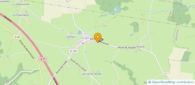 localisation de l'entreprise LES FORGES DU LYS à ETROUSSAT