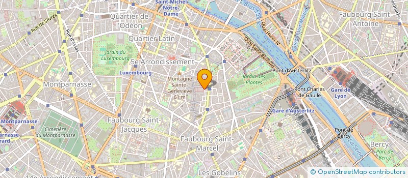 localisation de l'entreprise LES FORMATEURS ASSOCIES  PARIS