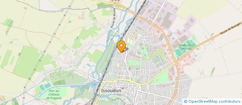 localisation de l'entreprise LES FORMATIONS D'ISSOUDUN à ISSOUDUN