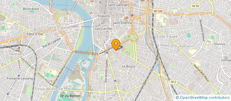 localisation de l'entreprise LES FORMATIONS EN ACTION  TOULOUSE