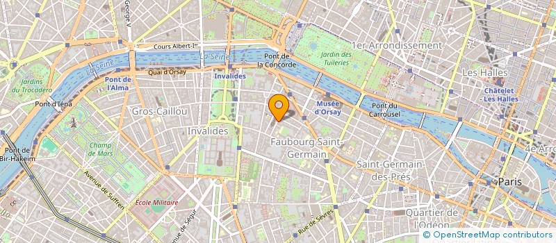 localisation de l'entreprise LES FORTS  PARIS