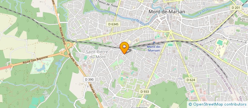 localisation de l'entreprise LES FOUBONS EN 4L à SAINT-PIERRE-DU-MONT