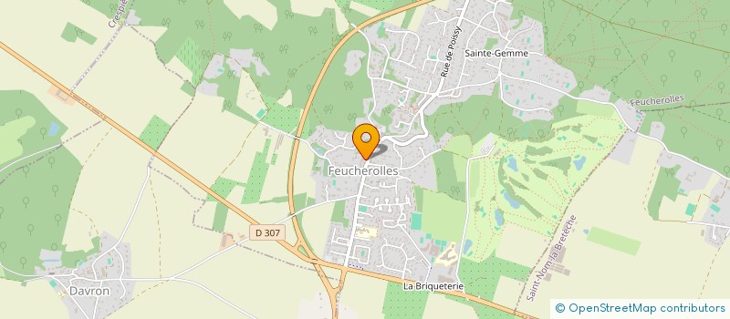 localisation de l'entreprise LES FOUGERES-LOISIRS JEUNES à FEUCHEROLLES