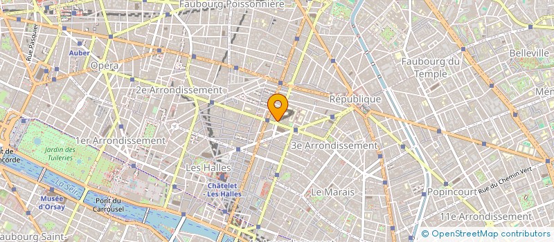 localisation de l'entreprise LES FOUILLEURS DE HASARD  PARIS