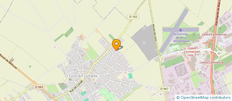 localisation de l'entreprise LES FOULEES DES ECOLES  LOOS-EN-GOHELLE