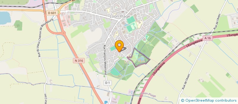 localisation de l'entreprise LES FOULEES LOONOISES  SAINT-OMER-CAPELLE