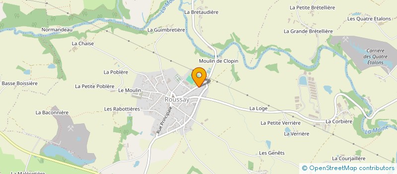 localisation de l'entreprise LES FOURBERIES CRESPINOISES à SEVREMOINE
