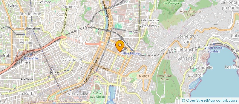 localisation de l'entreprise LES FOURMIS à NICE