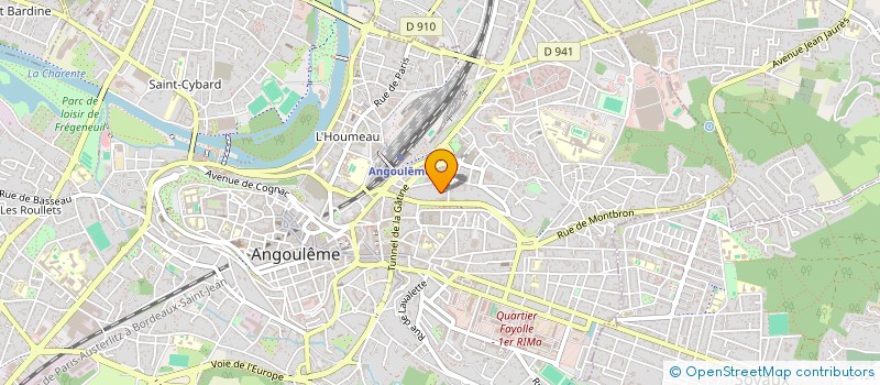 localisation de l'entreprise LES FOURMIX à ANGOULEME