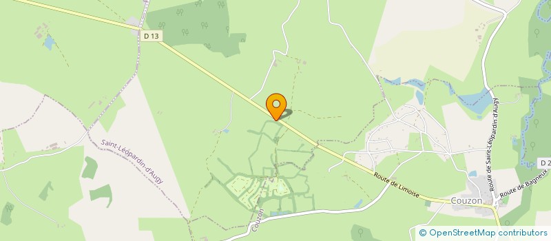localisation de l'entreprise LES FOURNEAUX  COUZON