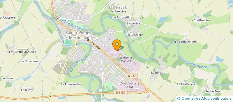 localisation de l'entreprise LES FOURNEES DE LA VIE à MONTAIGU-VENDEE