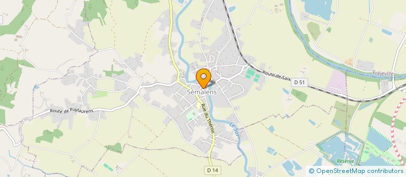 localisation de l'entreprise LES FOURNILS TARNAIS  SEMALENS