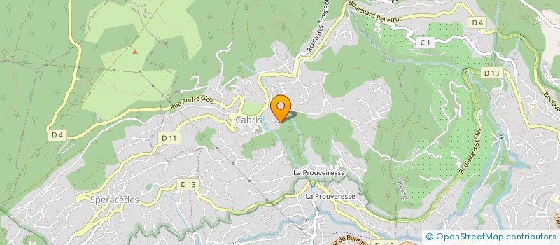 localisation de l'entreprise LES FOURQUES  CABRIS