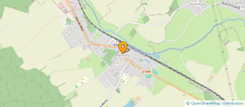 localisation de l'entreprise LES FOUS DU SOIN DE REMILLY à REMILLY